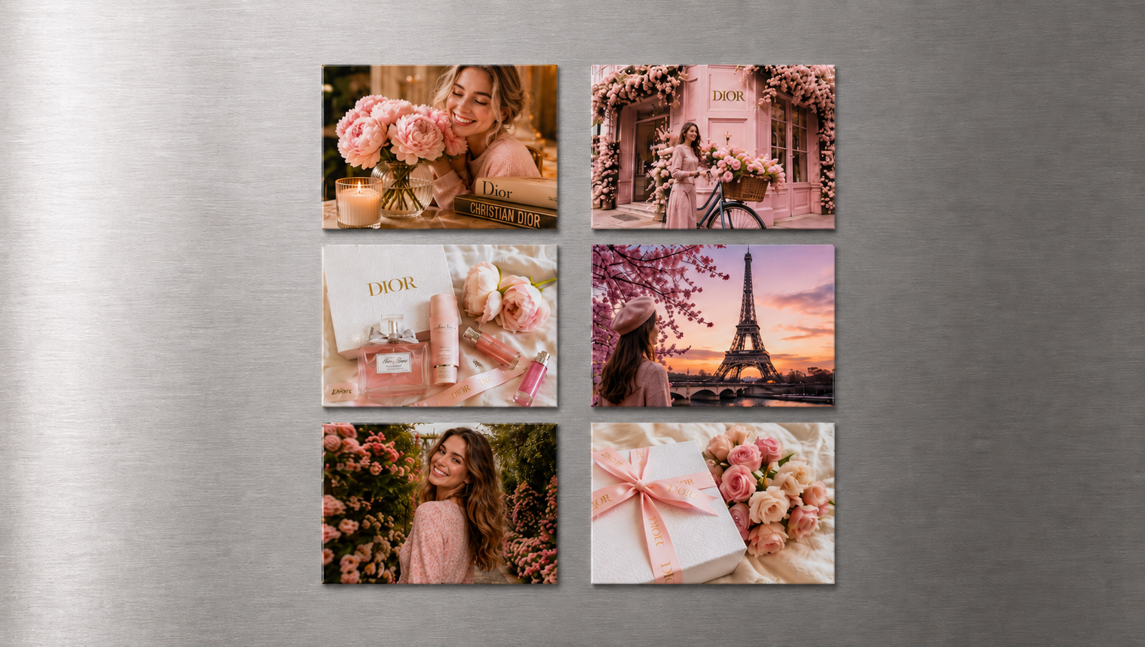 Personalized Photo Magnets – Custom Set of 6 | 2x3" Rectangle Magnets